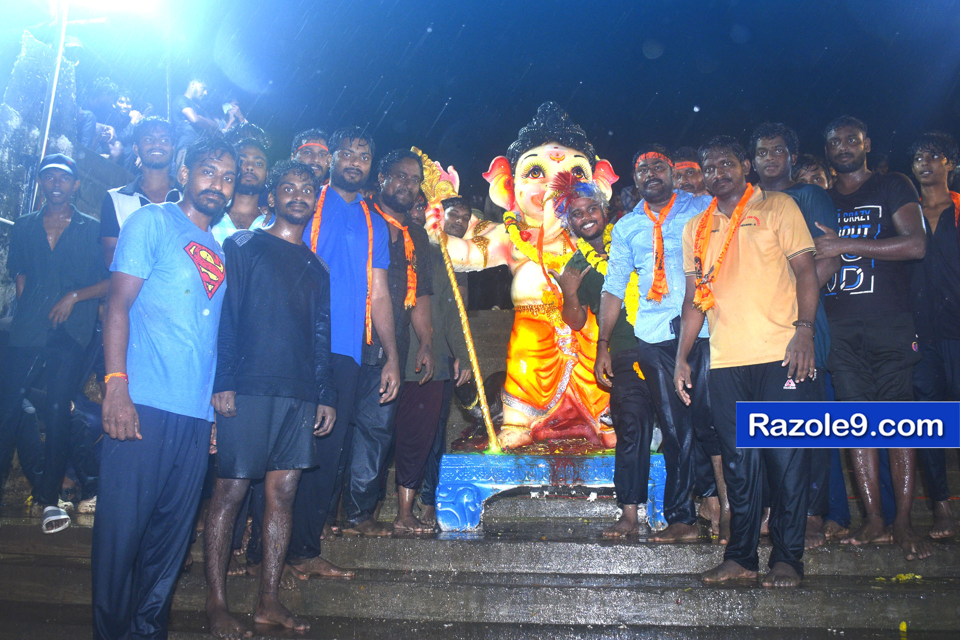 Razole Taluka Ganesh Nimajjanam